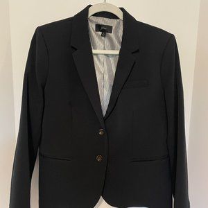 J. Crew Black Schoolboy Blazer